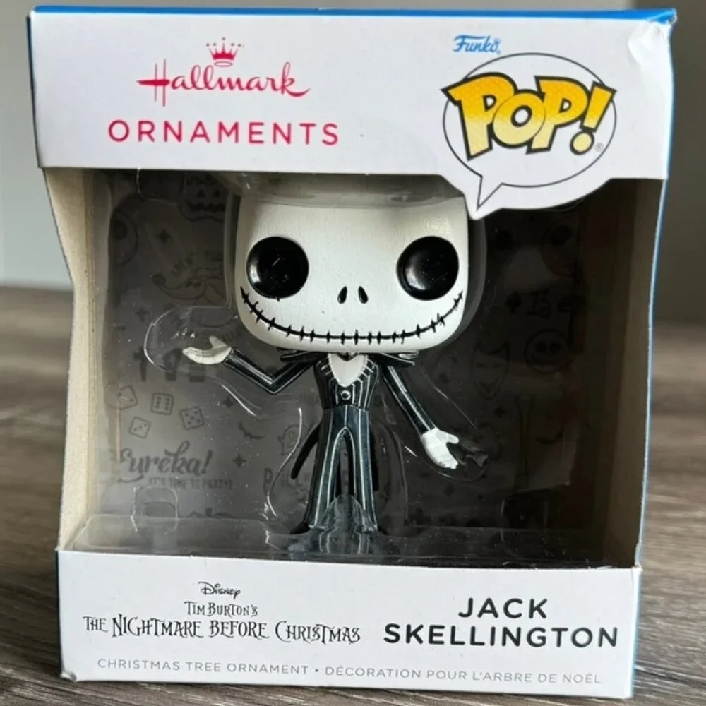 The Nightmare Before Christmas Jack Skellington Funko POP!® Hallmark Ornaments.